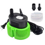 LAANPOLE Pool Cover Pump Above Ground - Submersible Sump Pump, Swimming Water Removal Pumps, with Drainage Hose & 25 Feet Extra Long Power Cord, 850