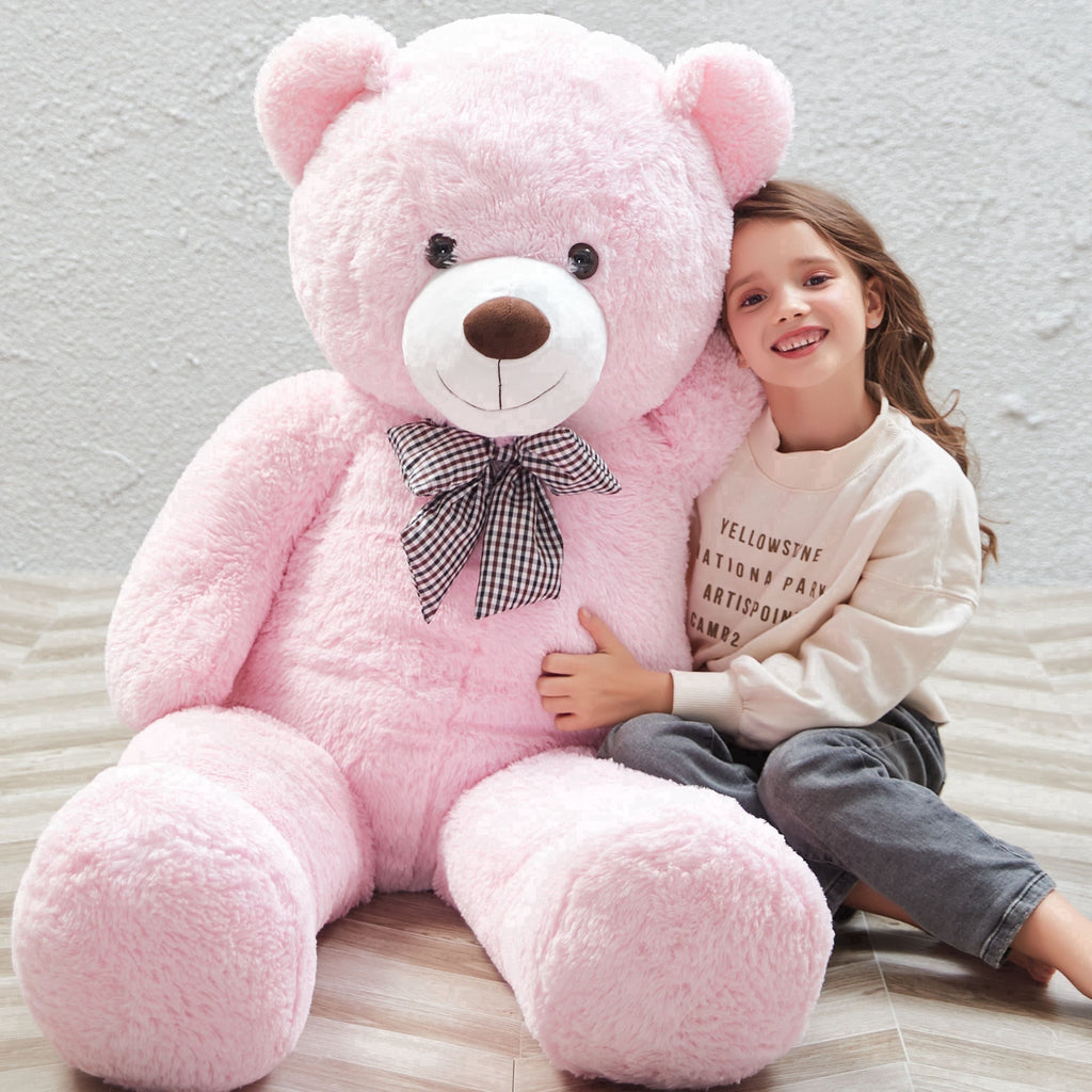 MaoGoLan Giant Teddy Bear 47" Giant Bear Stuffed Animals 4ft Big Plush Toy