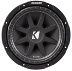 Kicker 43C104 10-Inch 300 Watts Max Power Single 4 Ohm Car Subwoofer