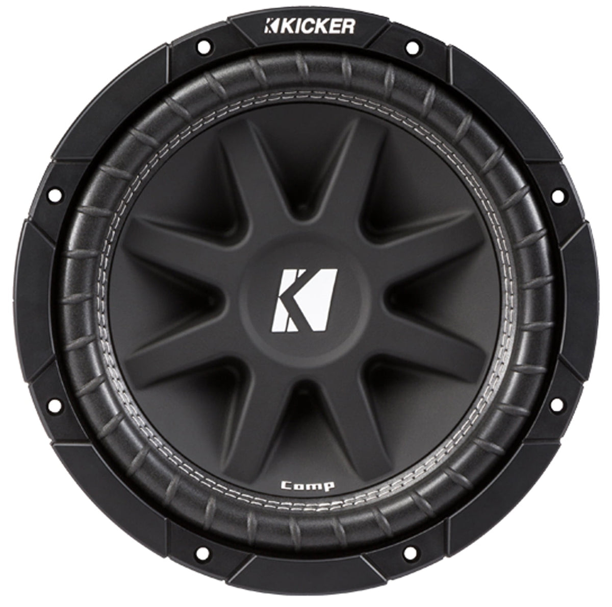 Kicker 43C104 10-Inch 300 Watts Max Power Single 4 Ohm Car Subwoofer