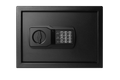 Pen + Gear Safes Model 44E20 with Electronic Lock, Backup Key, 1 Shelf, Black