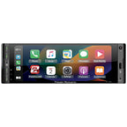 Power Acoustik CP-71WA Single DIN 6.5" Color Touchscreen Car Stereo with Bluetooth Connected Apple CarPlay + Android Auto