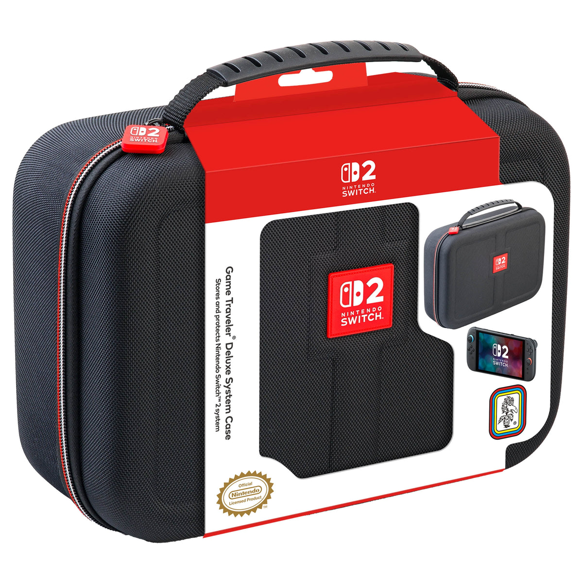 RDS Licensed Nintendo Switch 2, Nintendo Switch OLED & Nintendo Switch Systems Game Traveler Deluxe System Case