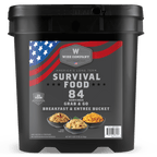 ReadyWise 84 Serving Breakfast & Entrée Emergency Food Bucket