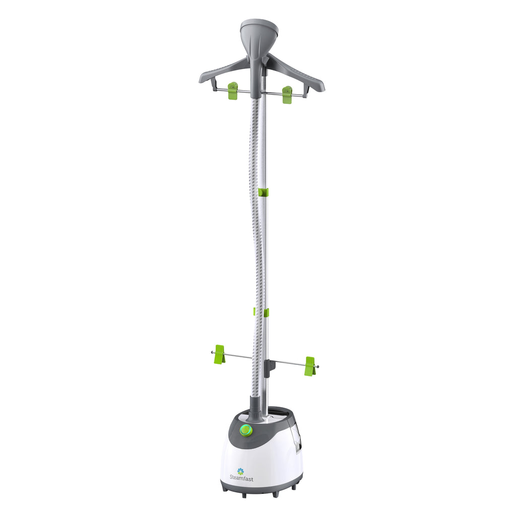 Steamfast SF-567 Full-Size Upright Garment and Fabric Steamer with Clothes Hanger, 1500W, 45-Second Heat Up, 96 Minutes of Continous Steam, 86 fl oz