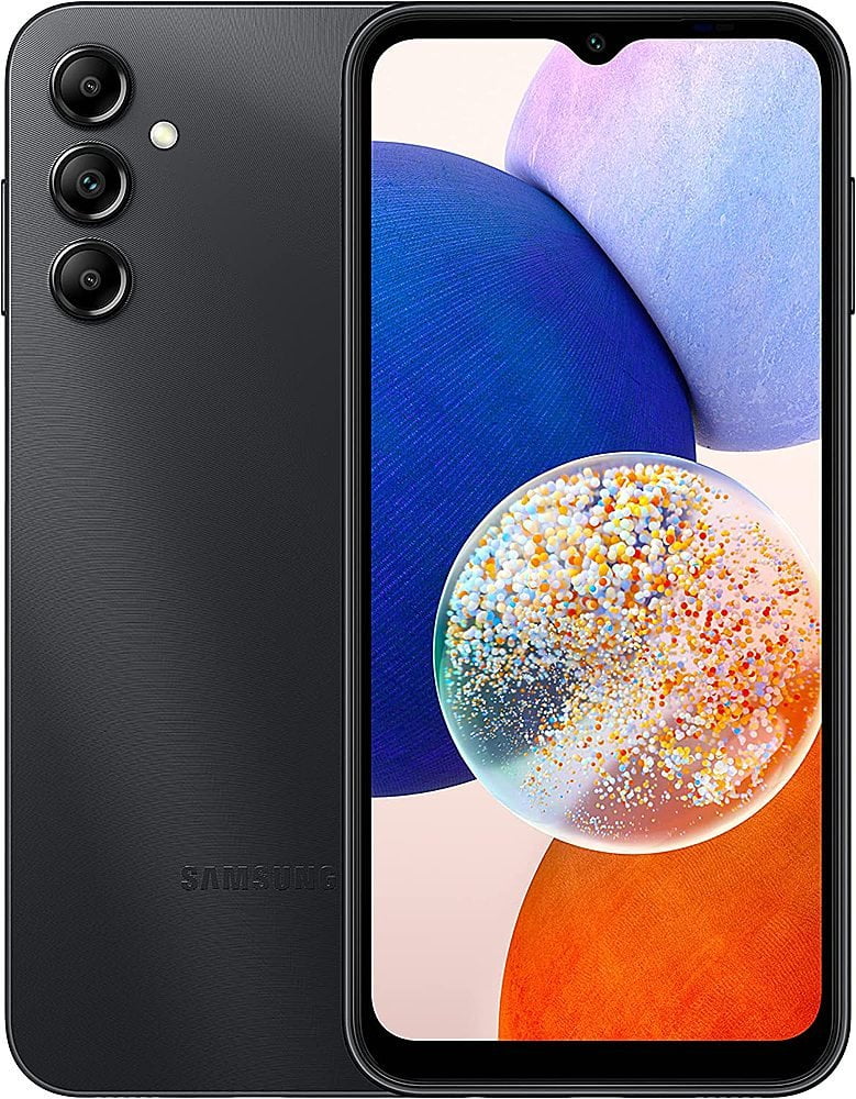 Unlocked Samsung Galaxy A14 5G Cell Phone 64GB 4GB RAM 5000 mAh Black
