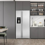Side-By-Side Built-In Refrigerator With Freezer And Ice Maker, 36 in, 20.01 Cu. Ft., Stainless Steel - F4506