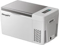 BougeRV 23 Quart Portable Car Refrigerator Freezer, Grey, 12/24V DC - CR22
