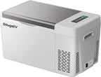 BougeRV 23 Quart Portable Car Refrigerator Freezer, Grey, 12/24V DC - CR22