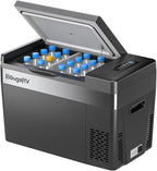 BougeRV 23 Quart Portable Car Refrigerator Freezer, Grey, 12/24V DC - CR22