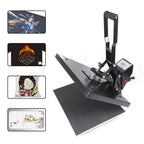 DENEST Clamshell Heat Press Machine 16in x 20in For T-Shirt Sublimation And Digital Transfer