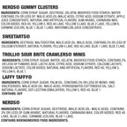 Nerds Core Winners Halloween Trick-or-Treat Variety Bag, NERDS Gummy Clusters, SweeTARTS, Trolli, Laffy Taffy, and NERDS Original, 180 Pieces, 59.76 Ounces