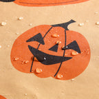 Way To Celebrate Halloween PEVA Tablecloth, Indoor & Outdoor Table 70" Round - Pumpkin Toss