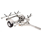 Malone Kayak Trailer Package, 600 lb Capacity, Galvanized Steel, LED Lights, 70 MPH Tires - LowMax 2