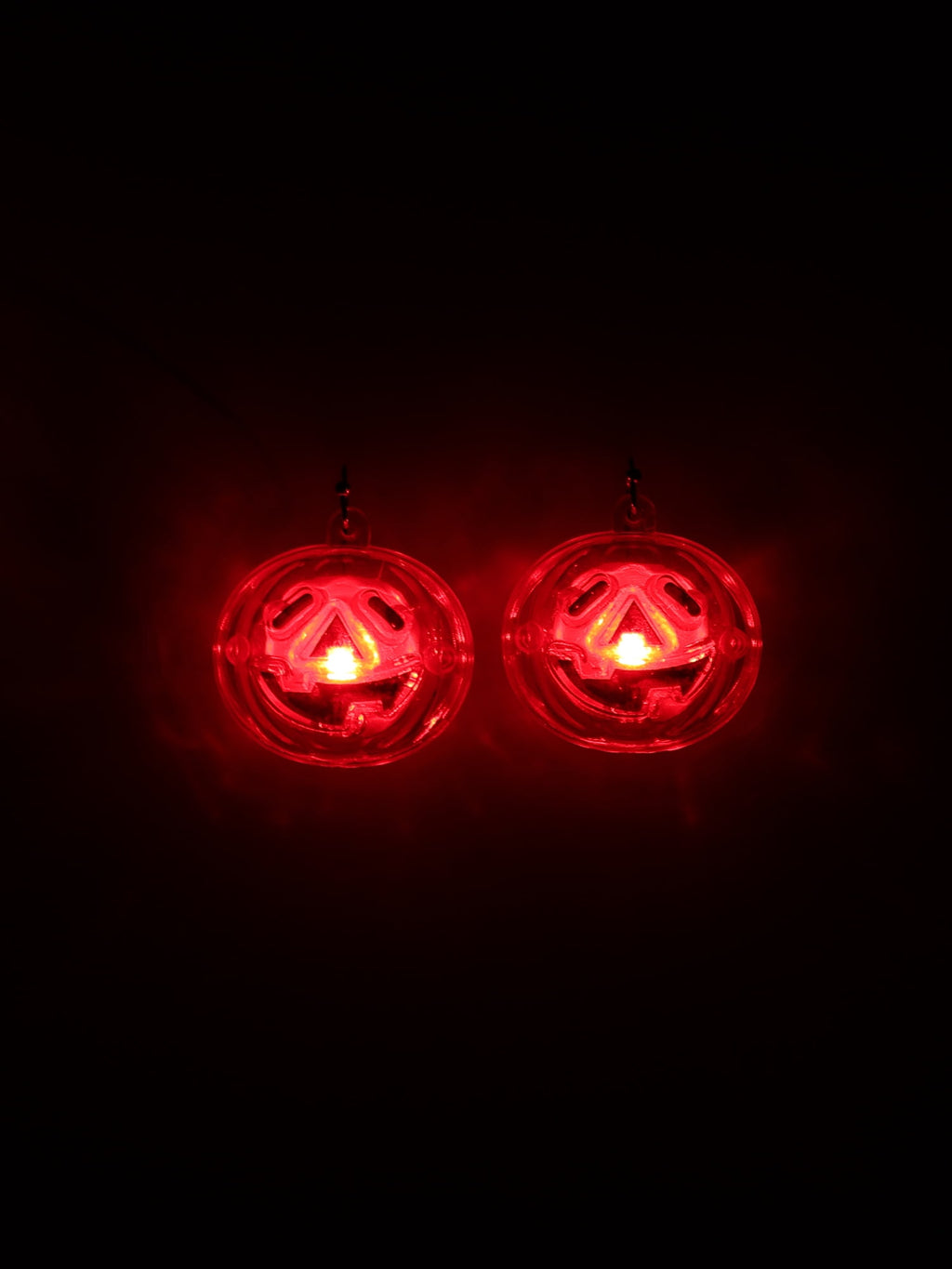 Way to Celebrate Light-up Jack-O-Lantern Halloween Earrings, 1 Pair
