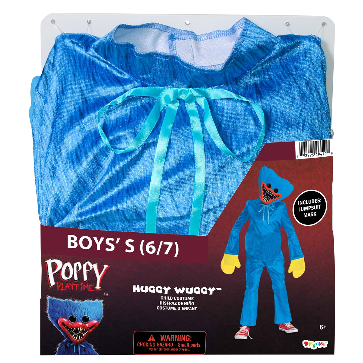 Poppy Playtime Huggy Wuggy Halloween Costume for Children, by Disguise