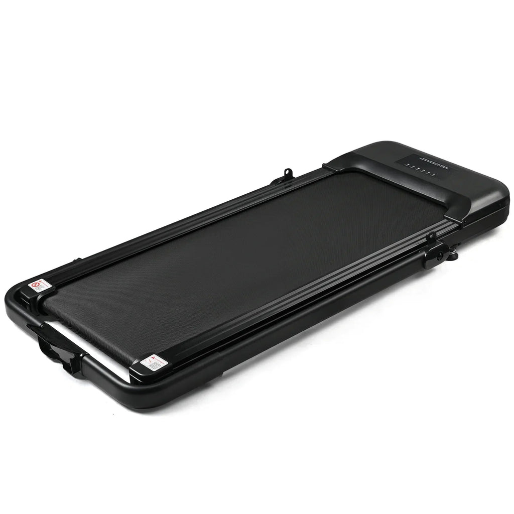 Foldable Under Desk Treadmill Walking Pad With Handle, 6.2 MPH, 2.5HP, 300 LBS Capacity