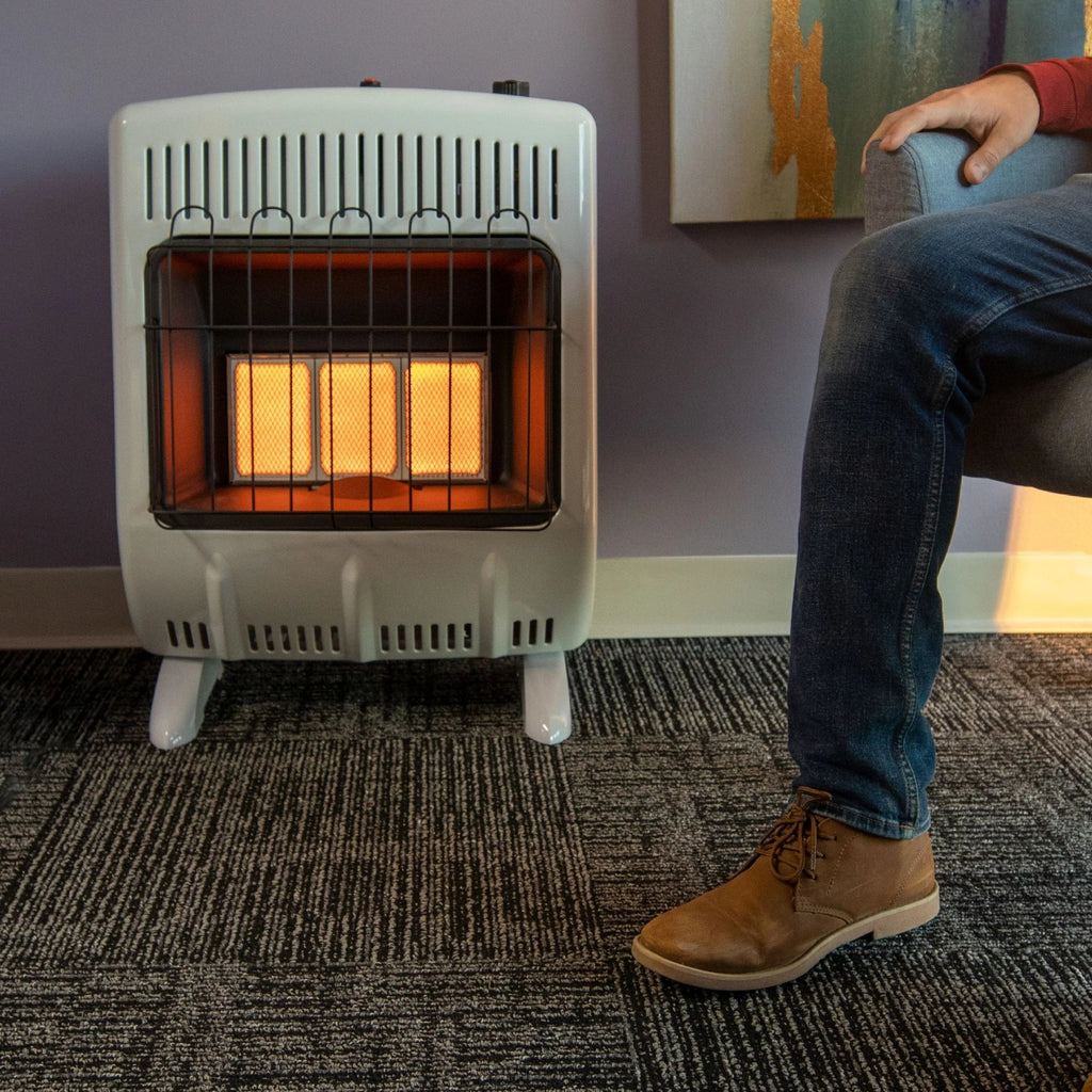 Mr. Heater 20,000 BTU Vent Free Radiant Natural Gas Heater - F299821