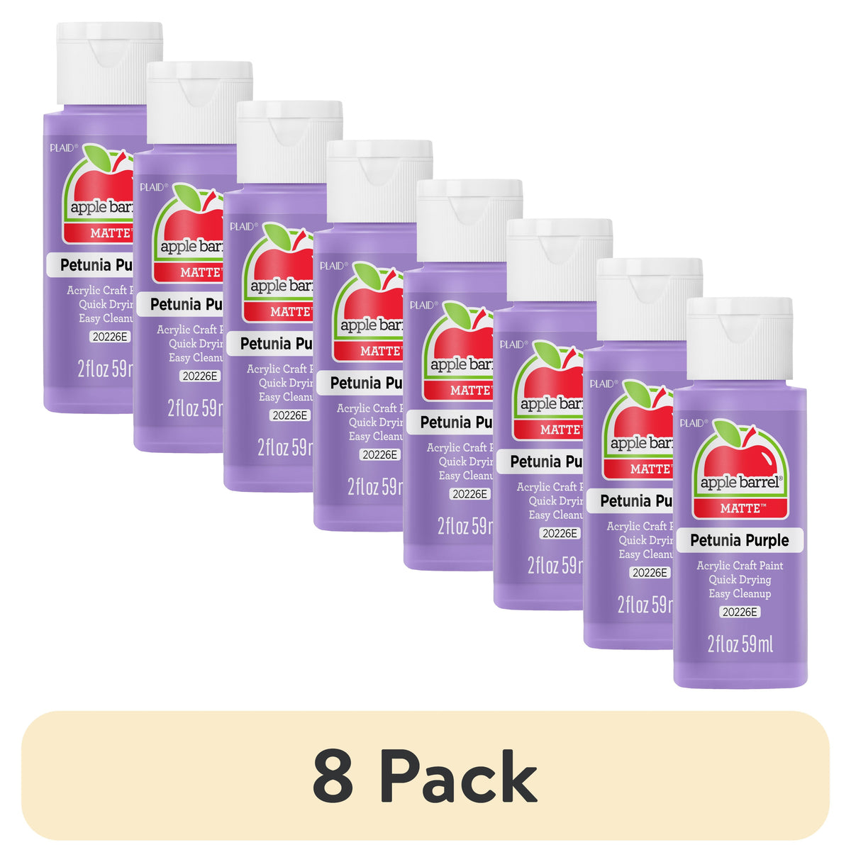 Apple Barrel Acrylic Craft Paint, Matte Finish, 2 fl oz