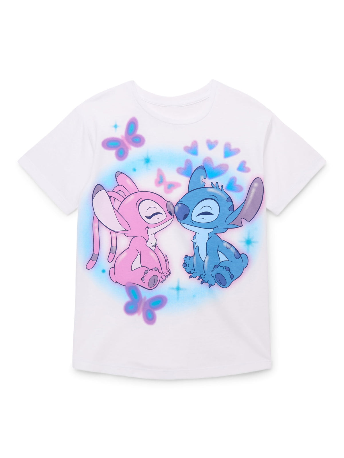 Hello Kitty Animal Print Girls Short Sleeve Graphic T-Shirt, Sizes 4-16