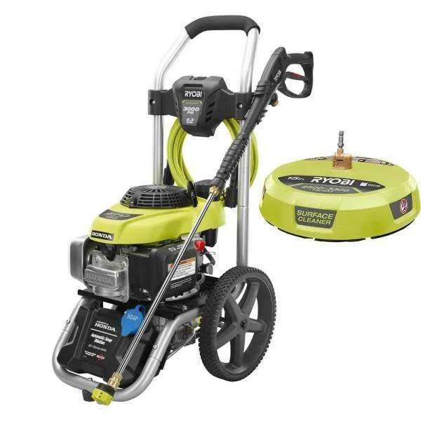 3000 PSI 2.3-GPM Gas Pressure Washer With 15 in. Surface Cleaner - RY803001-SC