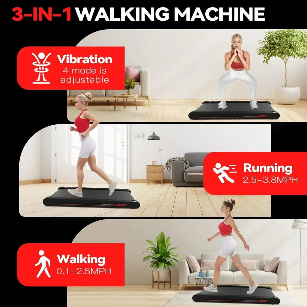 Sperax 3 In 1 Under Desk Walking Treadmill Pad With App