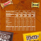 M&M's, Snickers, Twix & Milky Way Chocolate Halloween Candy Variety Pack - 200 Ct Bulk Bag