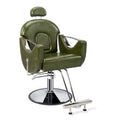 OmySalon Reclining Salon Chair With Footrest And 330 lbs Capacity