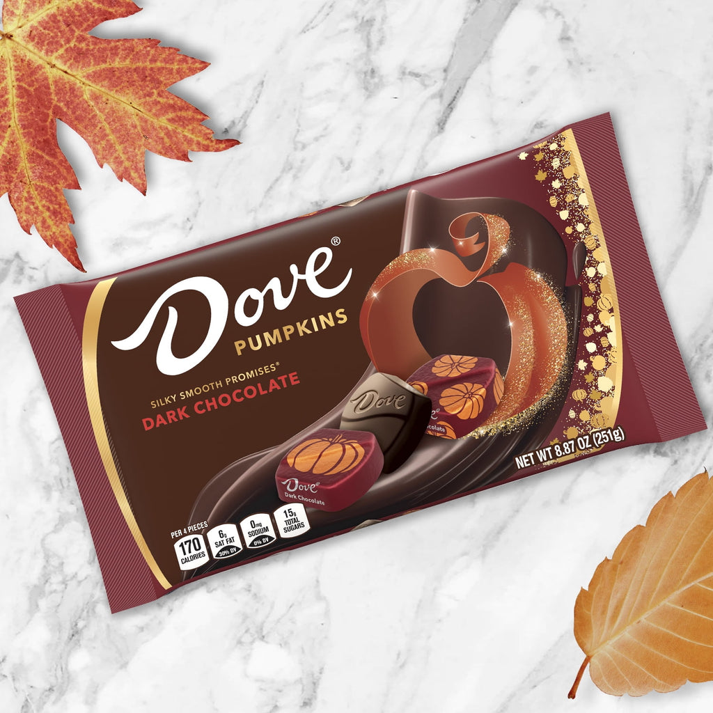 Dove Promises Dark Chocolate Fall Halloween Candy - 8.87 oz