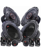 Cerwin Vega HED Series 6.5 in Component And 2-Way Coaxial Car Speaker Systems - H765C + H7652