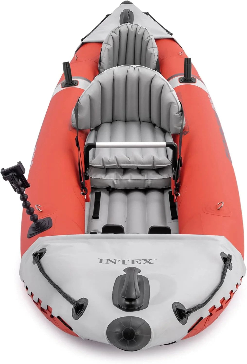 Excursion Pro K2 Inflatable 2-Person Kayak Set With 86in Paddles And Pump - 68309EP