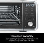 13-in-1 Countertop Air Fry Oven With Smart Thermometer - Silver