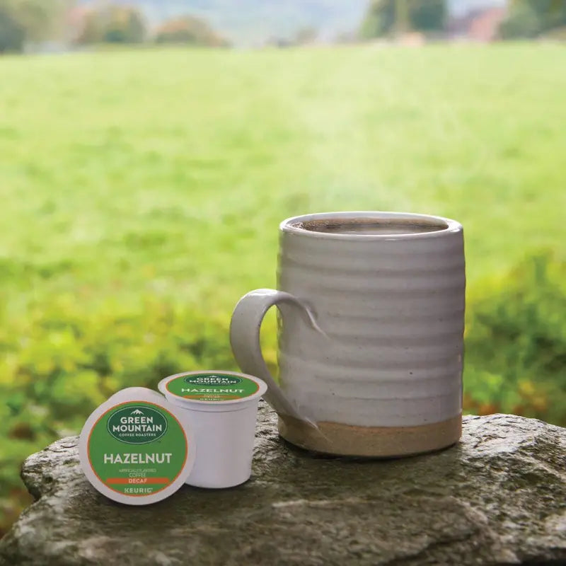 Green Mountain Hazelnut Decaf Light Roast Coffee K-Cup Pods, 96 Count