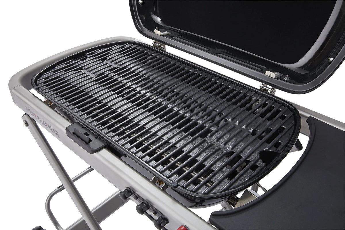 Weber Portable Propane Gas Grill, Black - Traveler