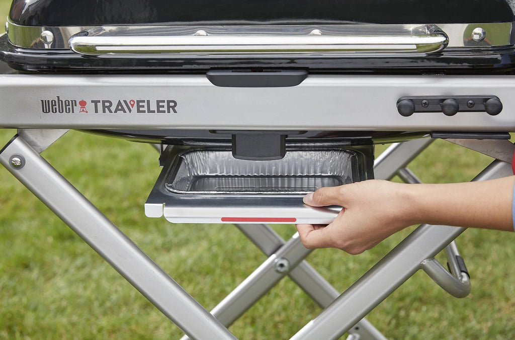 Weber Portable Propane Gas Grill, Black - Traveler
