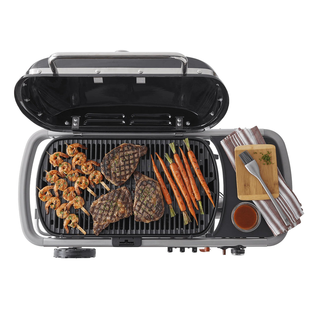 Weber Portable Propane Gas Grill, Black - Traveler