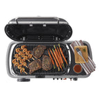 Weber Portable Propane Gas Grill, Black - Traveler