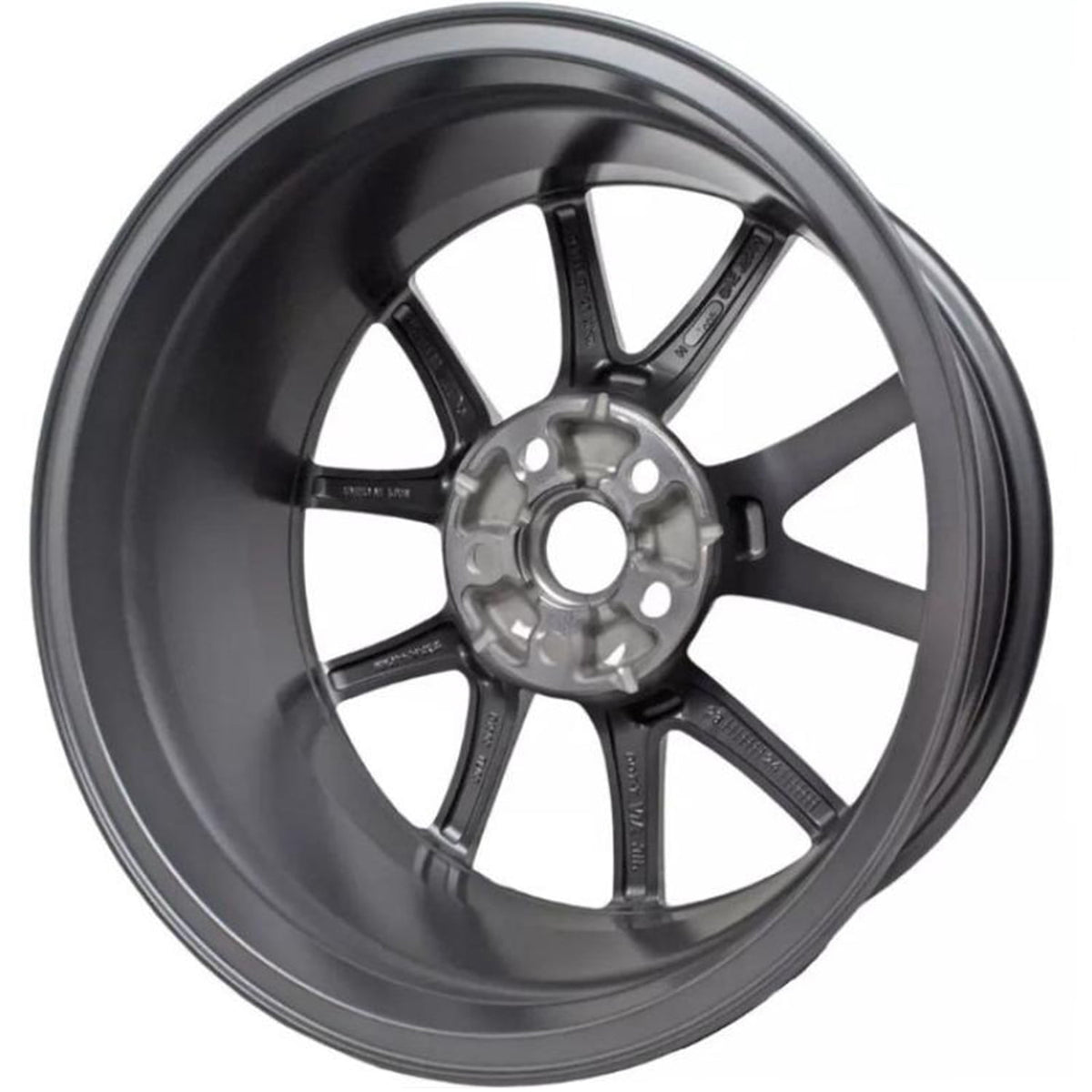 WRWolf Fit for Tesla Model 3 OEM Design Wheel 18" 2017-2023 18x8.5 Charcoal Single Replacement Rim 96276