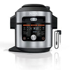 Ninja Foodi Smart XL 14-in-1 8-qt Pressure Cooker Steam Fryer With SmartLid And Thermometer - OL701