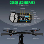 TST Foldable Electric Bike, 20in 4.0 Fat Tire, 48V 13Ah, 750W, Black - Buddy Pro