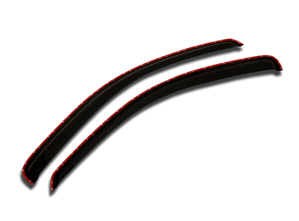 TuningPros WV2M-108 Outside Mount 2.0mm Window Visor Deflector 2 Pcs Set For 2008-2016 Dodge Challenger
