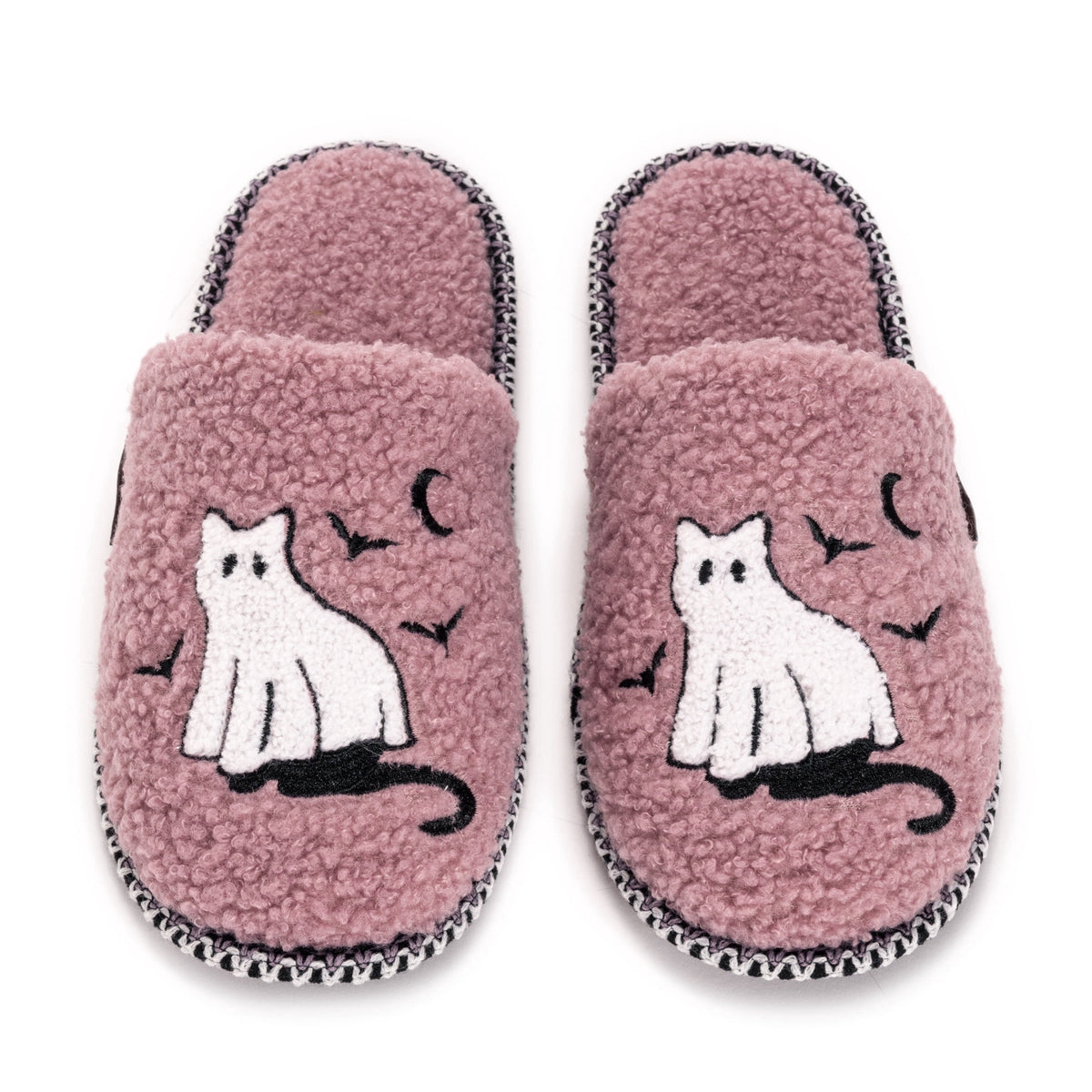 MUK LUKS Women's Punch Needle Fall Halloween Novelty Scuff Slipper