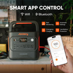 Jackery Explorer 2000 v2 Power Station With 2 x 100W Solar Panels, 2042Wh LiFePO4, 2200W
