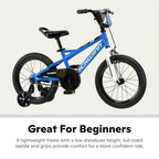 Schwinn Koen & Elm 16-Inch Kids BMX Bike With Training Wheels