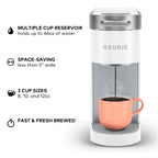 Keurig K-Slim Black Single-Serve K-Cup Pod Coffee Maker