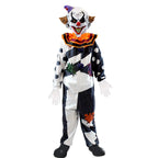 Joyfy Scary Clown Costume for Kids, Clown Halloween Outfit Set Fancy Dress Cosplay