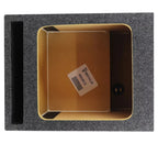 MTX 12in 500W RMS Square Car Audio Subwoofer Kit With Vented Enclosure - S6512-44
