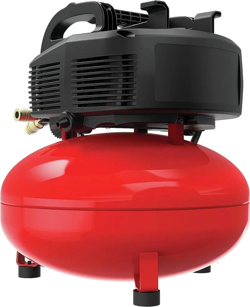CRAFTSMAN 6 Gallon Oil-Free Pancake Air Compressor With 13 Piece Accessory Kit - CMEC6150K