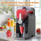 BKPPM Slushie Machine, 70 oz, Gray - SBL-2408
