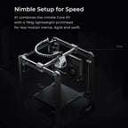 Comgrow Creality Smart G Auto Leveling 3D Printer With Dual-Gear Extruder, 250mm - K1